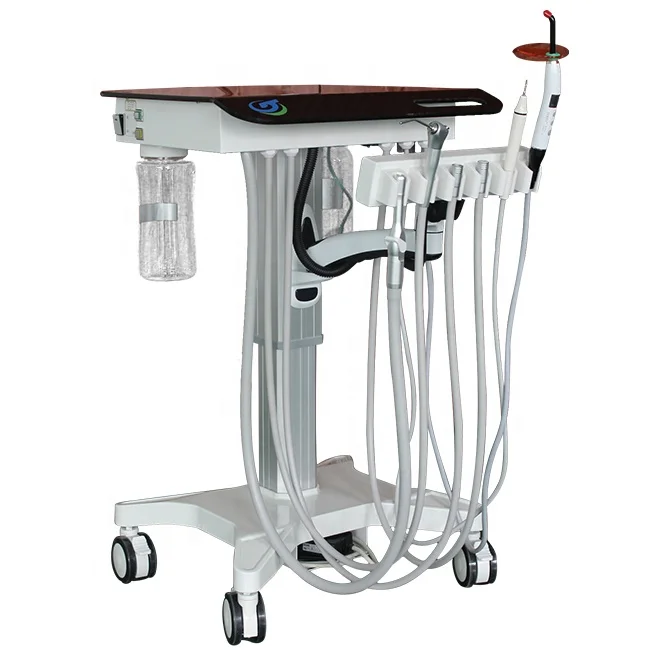 greeloy  Dental Cart System Portable Mobile Unit With Wheels