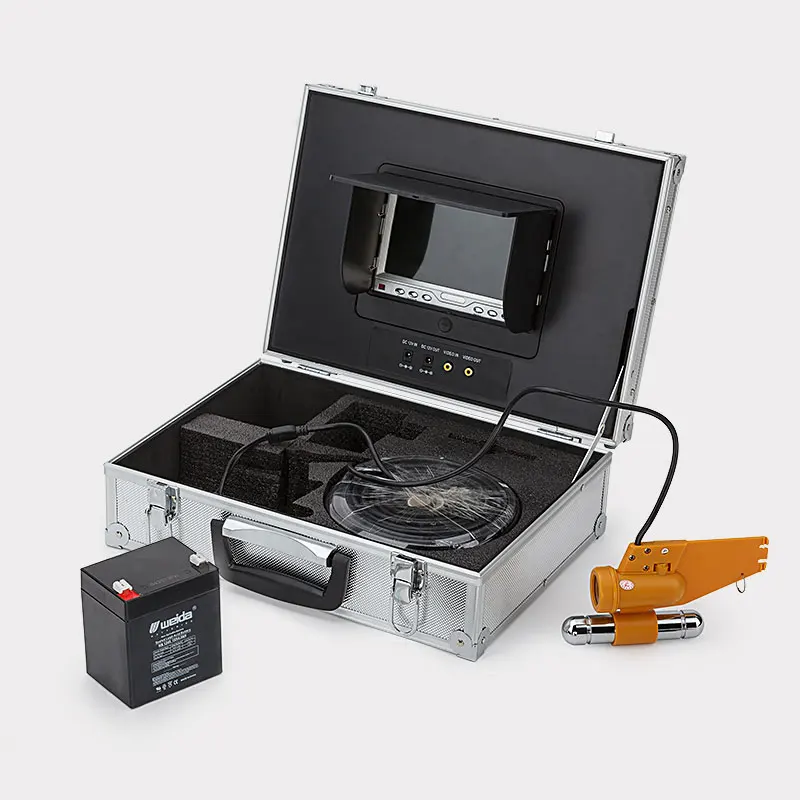 7 Inch Monitor Underwater Fish Finder Camera With 20M Cable