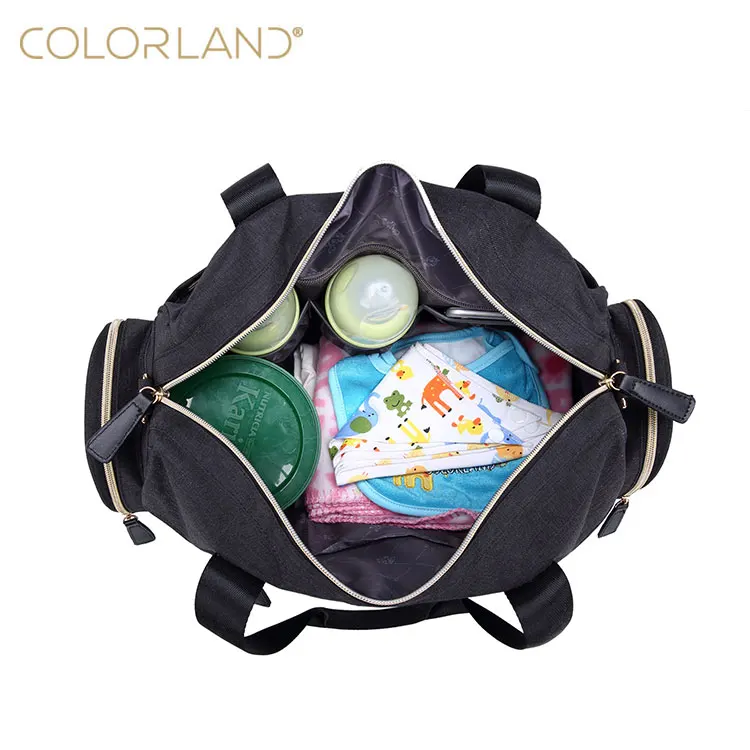 New Design Tote Shoulder Bag Queena Canvas luxury Baby Changing Bag