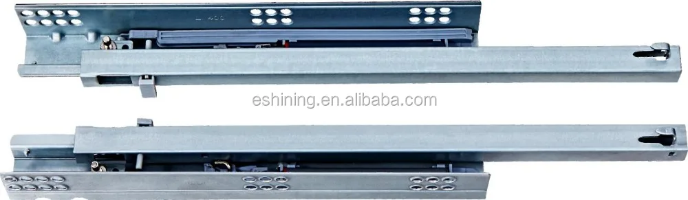 AODELI одинарный удлинитель мягкий закрывающийся скрытый выдвижной шкаф роликовый ящик направляющая для кухонного шкафа 30 кг