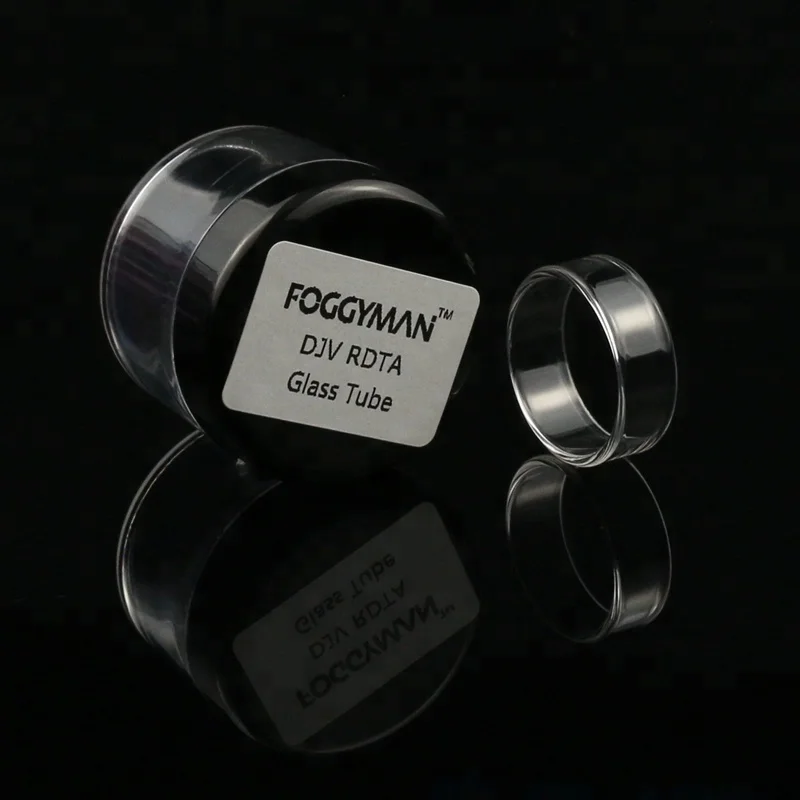 
Foggyman High quality Straight Pyrex replacement glass tube for DJV RDTA tank 