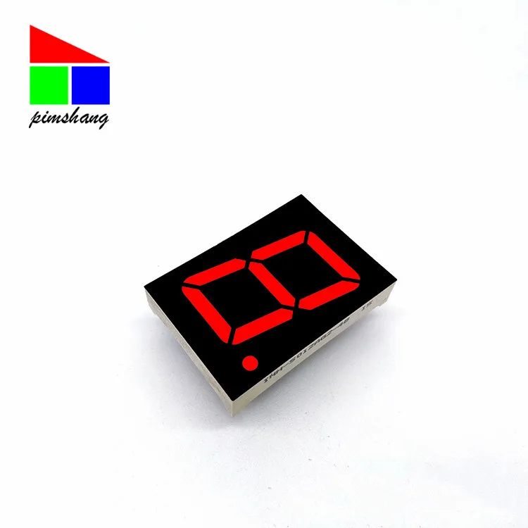 
1 bit 7 segment 1.2 inch digital tube used in bank exchange rate display board 