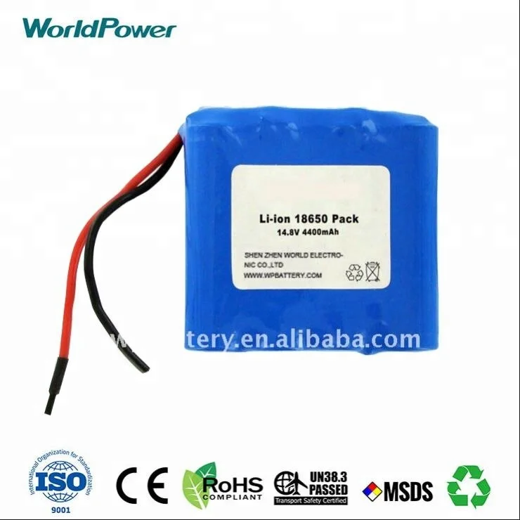 High Quality 14.8v 5Ah 8Ah 18650 Li-ion lithium Battery For Medical Device Fetal Monitor