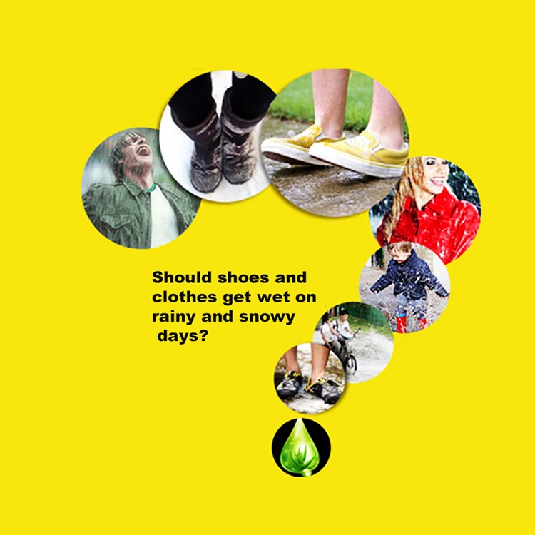 Eco-friendly shoe repellent waterproof shoe spray waterproof spray