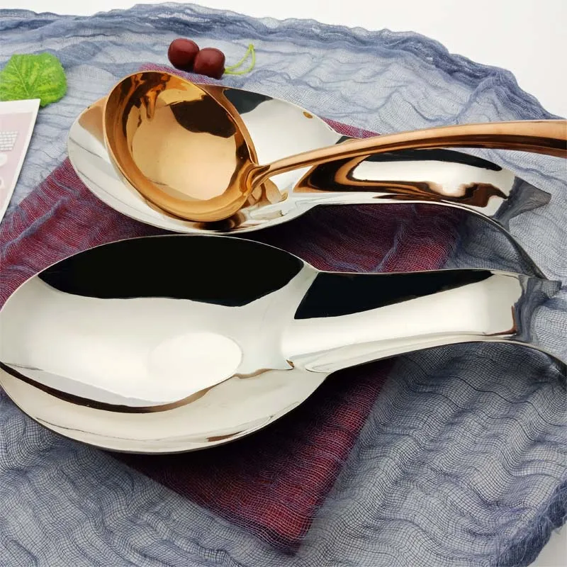 
Amazon new arrival kitchen gadgets accessories wholesale cooking utensils fish dish plate pan holder stainless steel spoon rest 