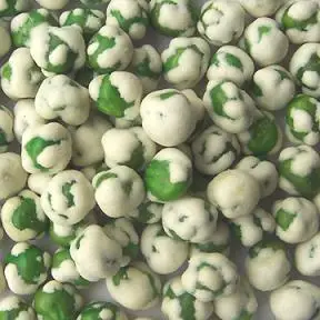 Одобренный IFS/BRC зеленый горох с соленым покрытием Хрустящие здоровые продукты Популярные Закуски