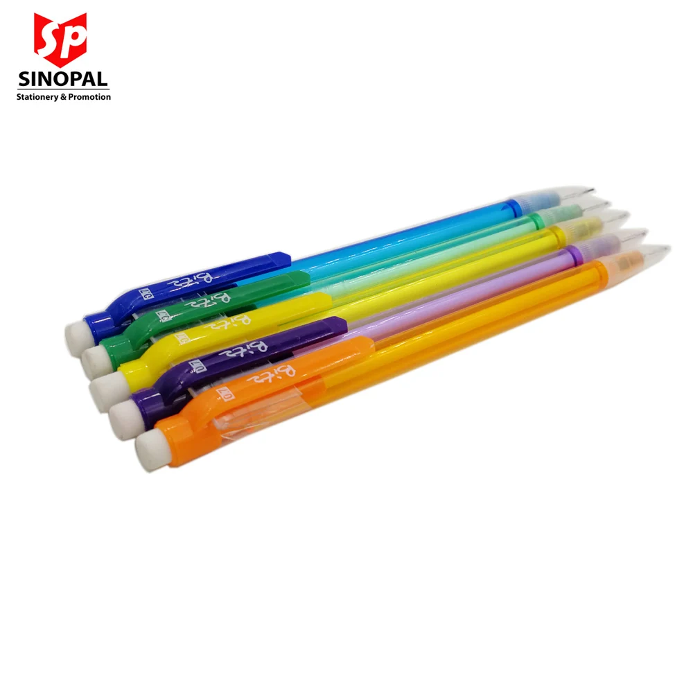 2019 HOT SELL Free Sample cheap cost 0.7 mm mechanical pencil for promotion and school
