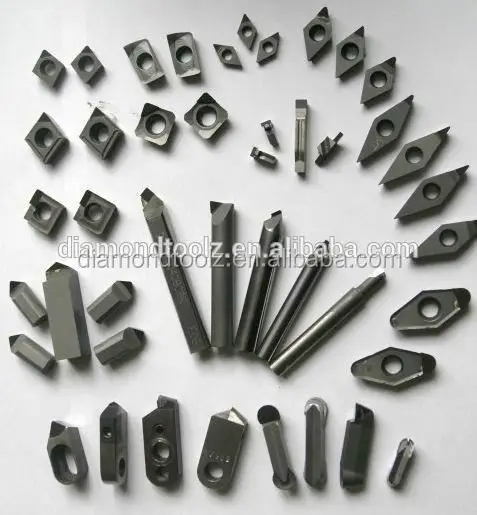 Pcd wheel hub turning tools cnc indexable dijet milling inserts