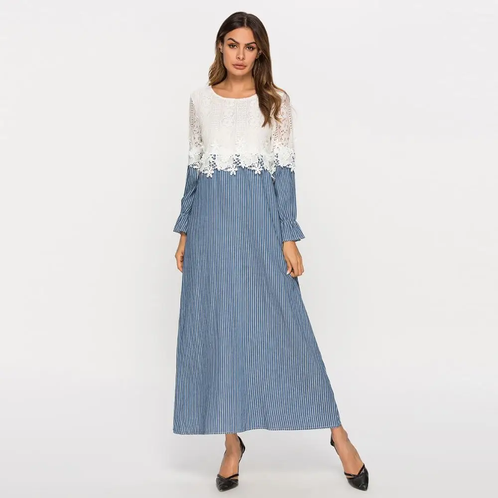 Wholesale Other Lace Dresses Abaya Muslim Dress For Women