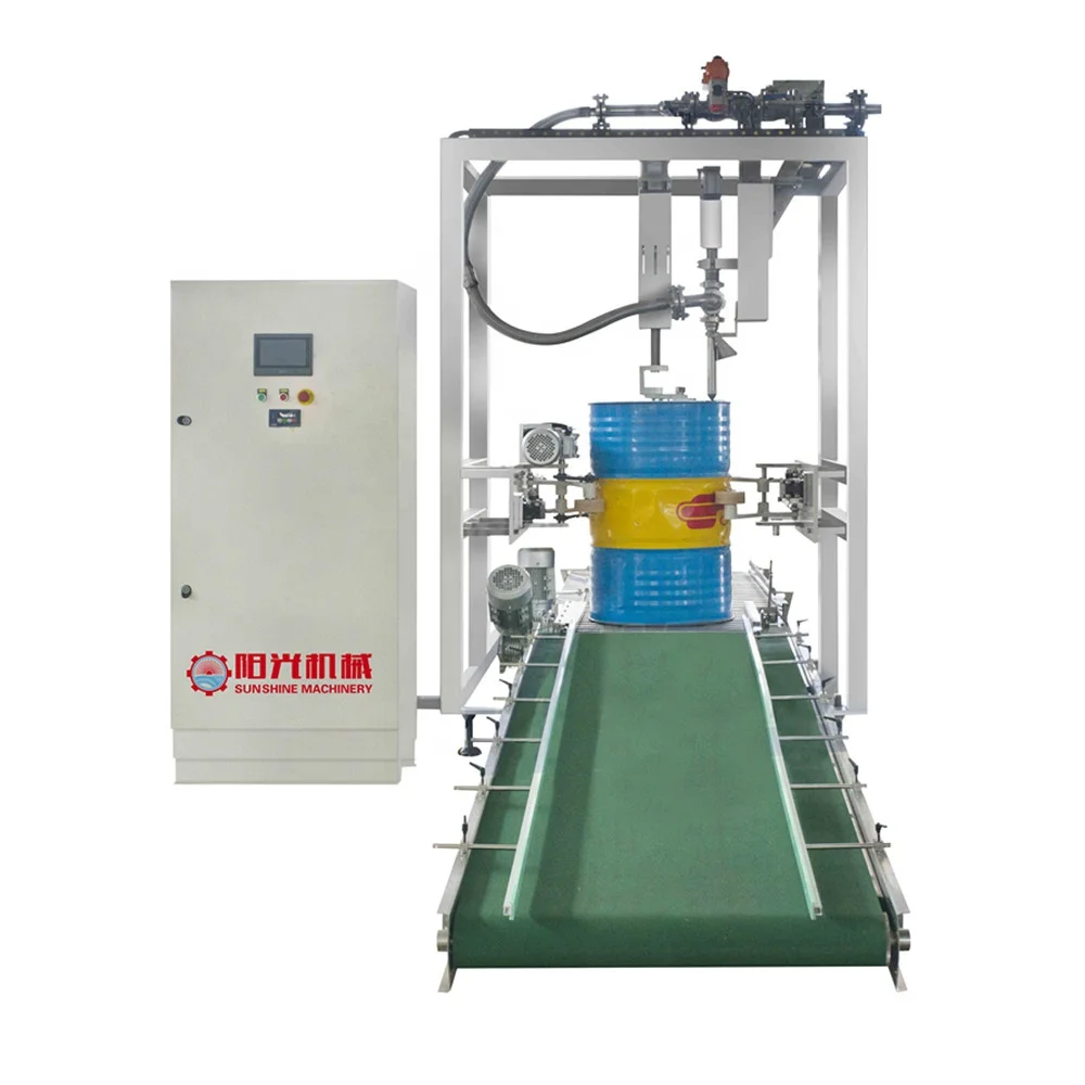 
Automatic Controlled 100-300kg Weighing Type Large Barrel Drum Oil Paint/Wall Paint/Metallic Paint Filling Machine 