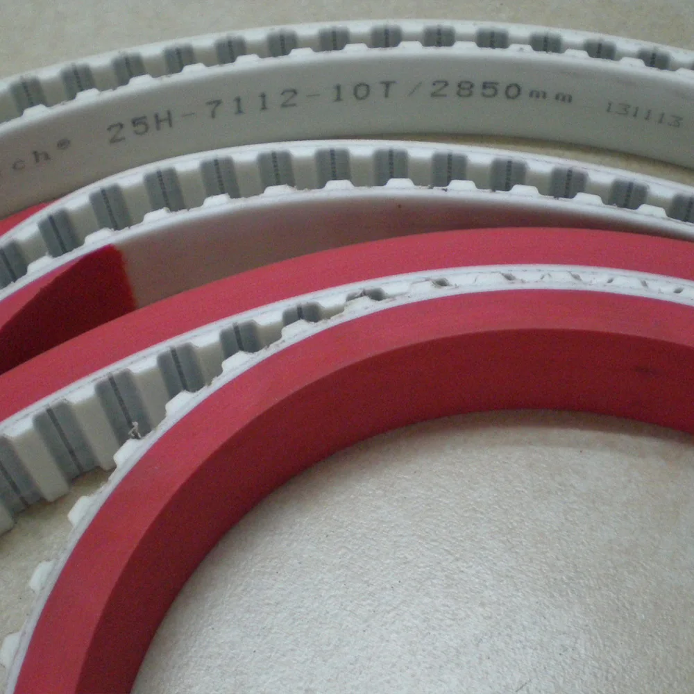 BCTech industrial PU coating timing belt/cold timing belt