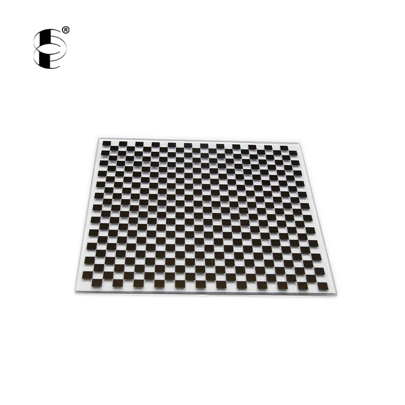 High Recommended Wholesale Optical HCM01-5040F Customized Pattern 8 X 4 Checker Plate for Machine Vision