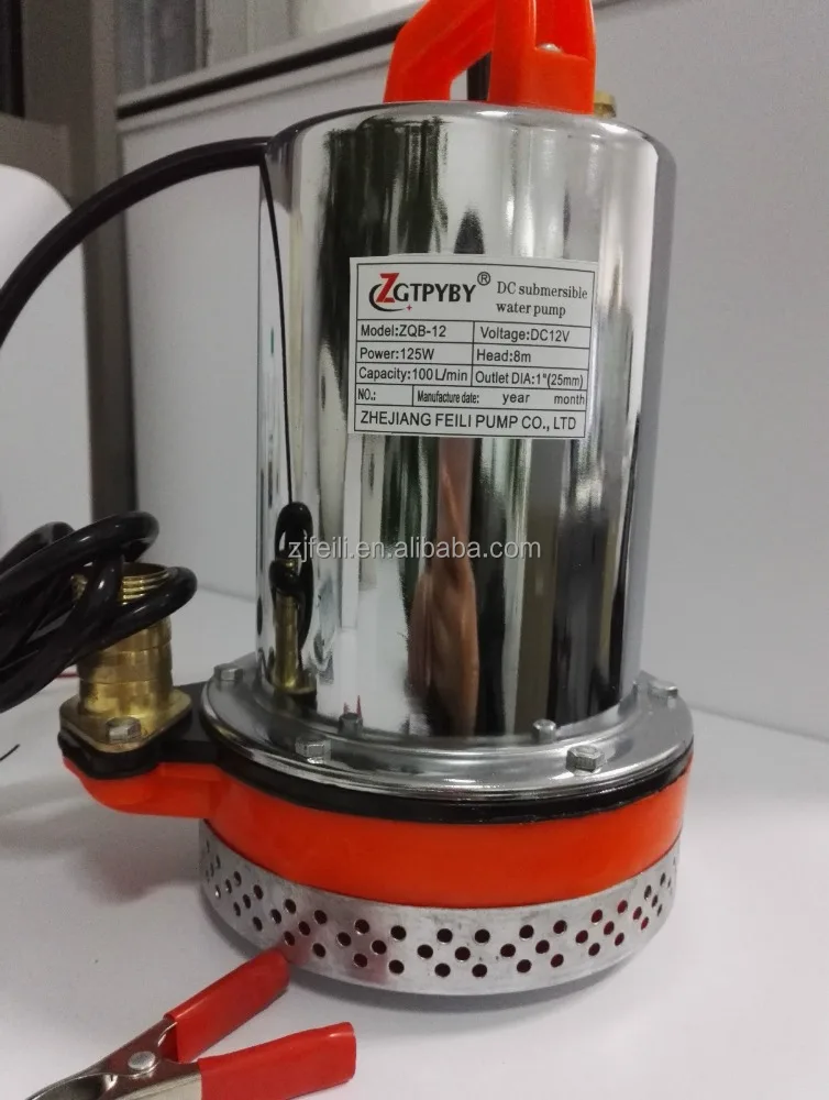 12v dc submersible water pump mini battery operated water pumps