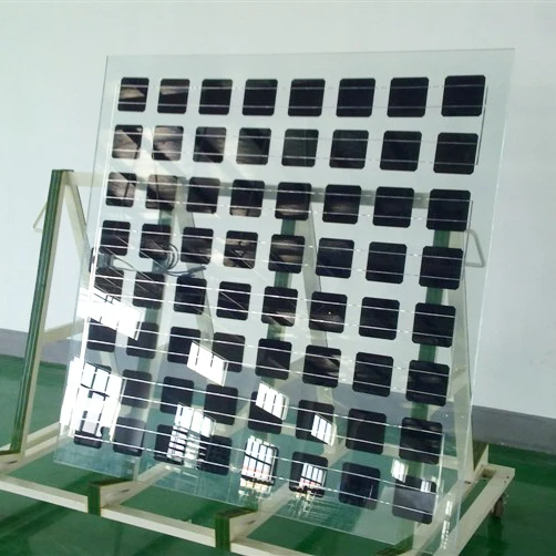 Yangtze transparent glass solar panel 340w 345w 350w 355w 360w