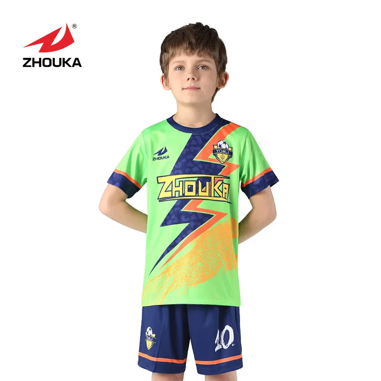 Discount Children Cheaper Soccer Shirts Sets Soccer Jersey Clothes For Boy
