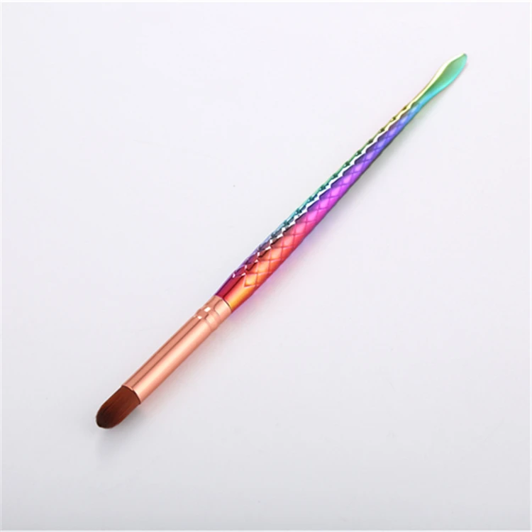 
flat top makeup brush set professional makeup brush manufacturer 2019 silicone facial cleaning eye makeup brush set 
