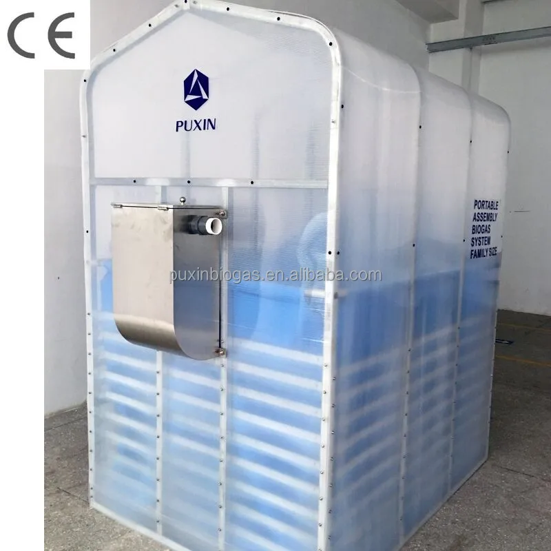 Органических Отходов Мини Портативный Мембрана Поверхностного Монтажа Биогаз Digester