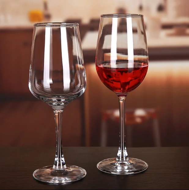Factory Hot Sale Clear Drinking Glass Goblet White wine glass goblet glass