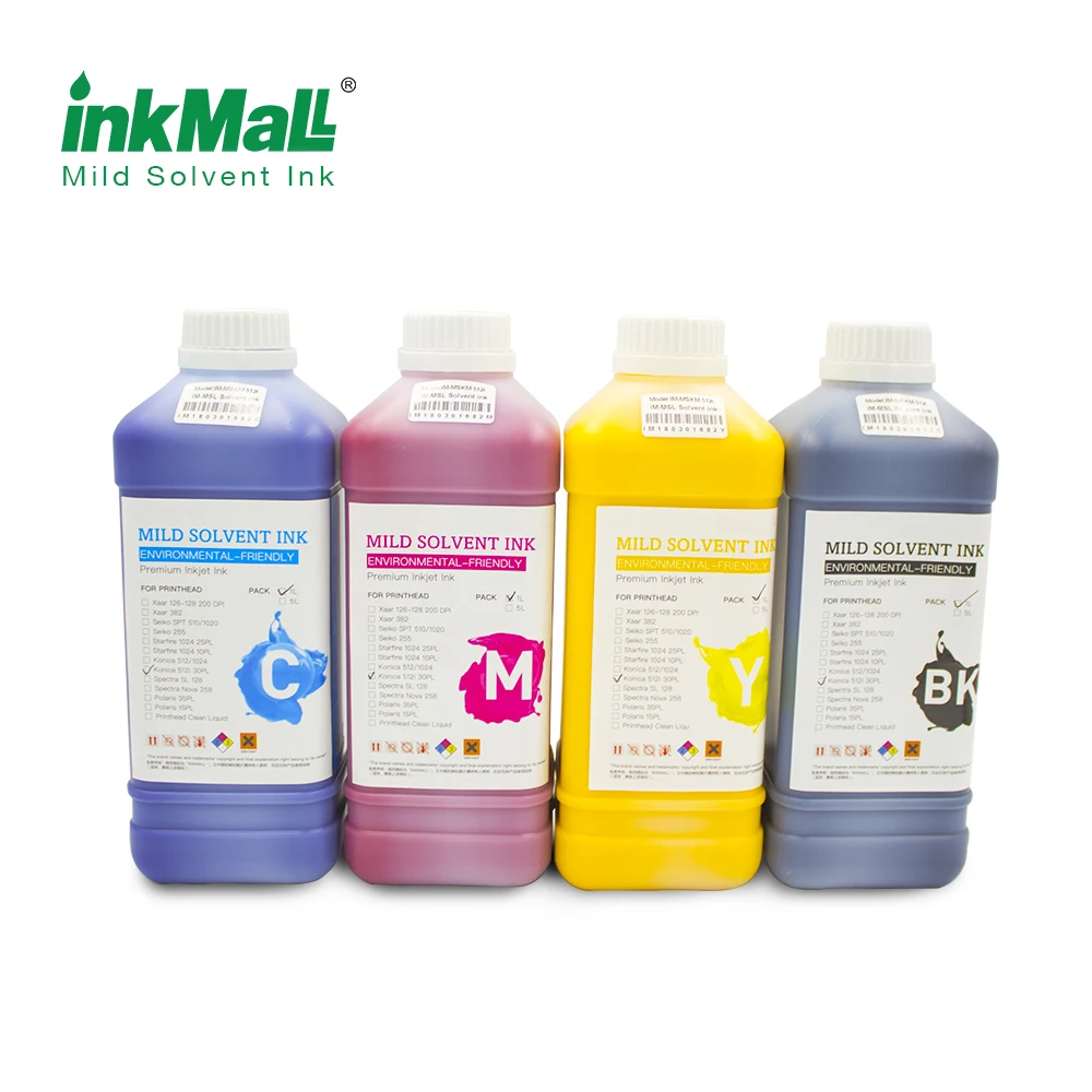 Растворимые чернила SK4 для печатающей головки Spt 510