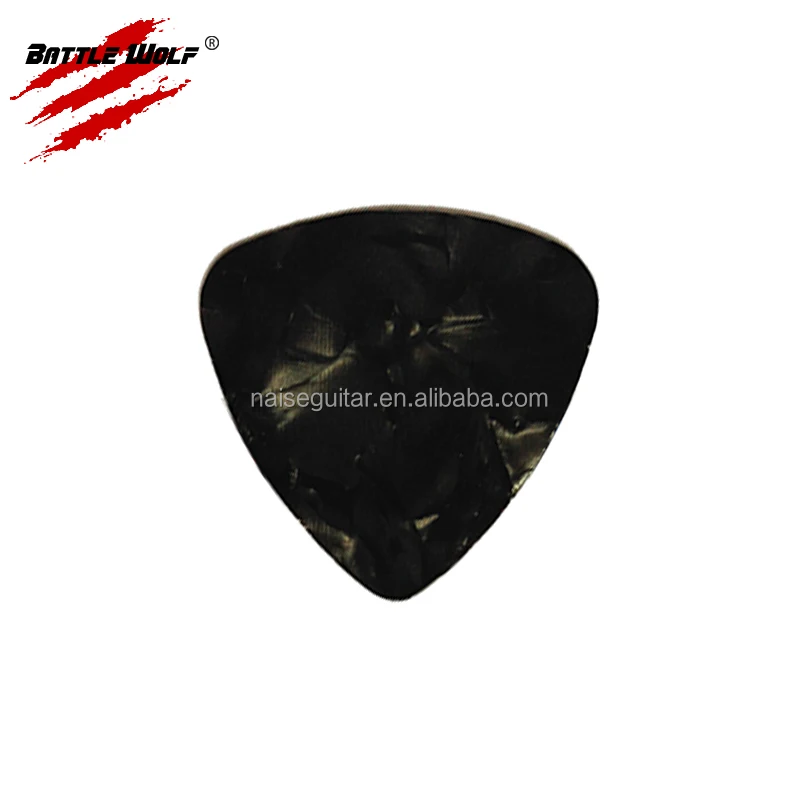 Multiple Color Choices Celluloid Triangle Shaped Guitar Picks