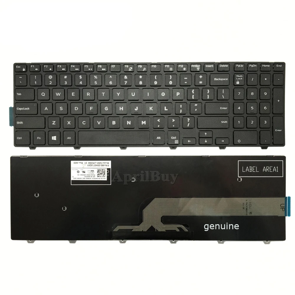 laptop keyboard wholesale for Dell inspiron 15 3000 3541 3542 5545 5547
