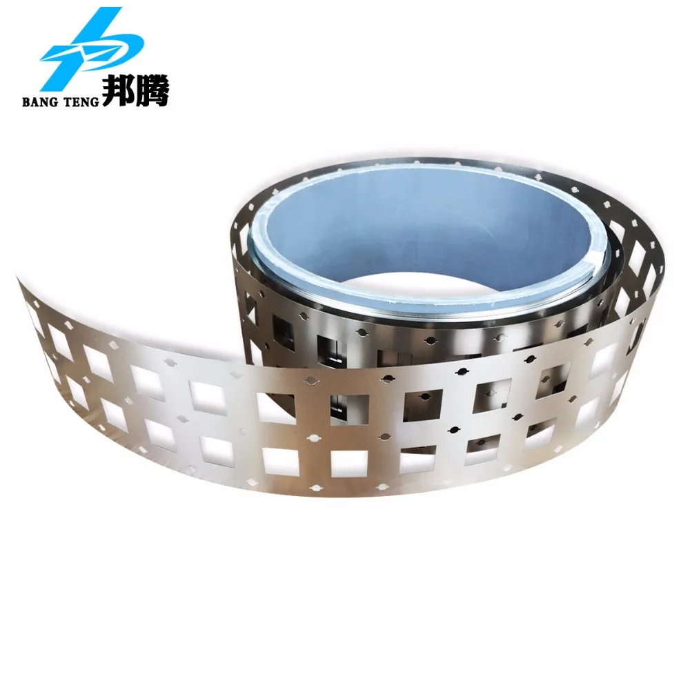 Wholesale Lithium Battery Connector Welding 34.5mm Spacing 3P 32650 Pure Nickel Strip