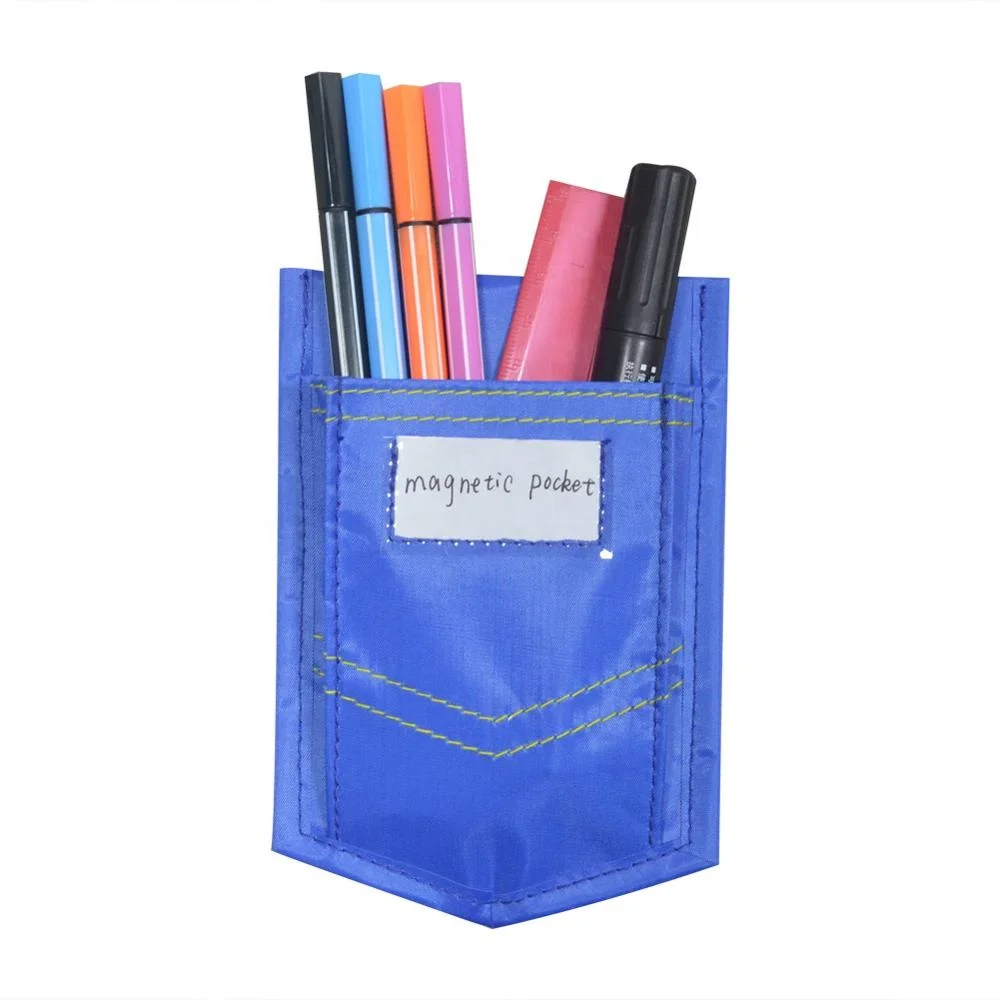 Durable storage magnetic school mini pocket for student in classroom