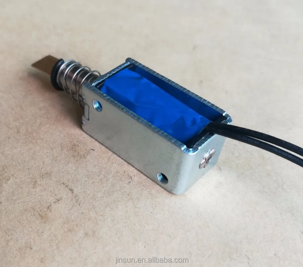 
JSO-0730 12V or 24V DC cabinet lock dc open frame solenoid lock 