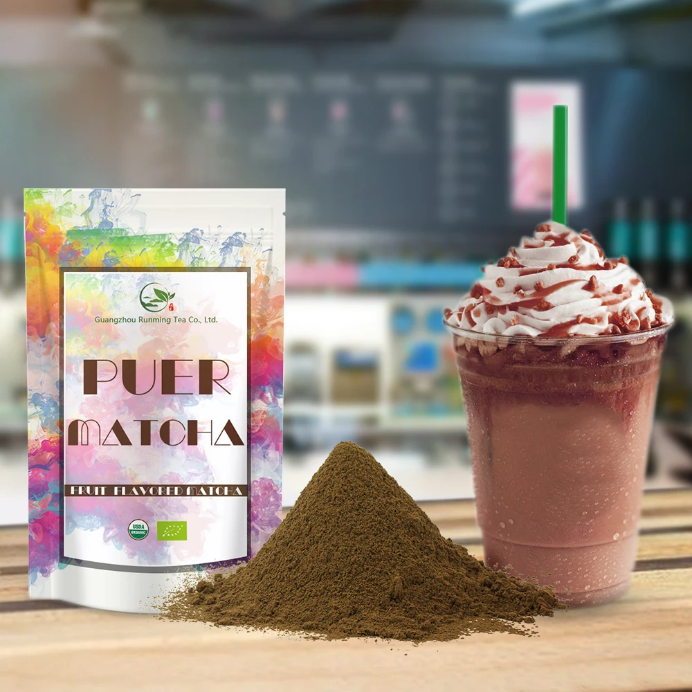 
Вкусный мгновенный травяной экстракт Puer Pu Erh Stevia Tea, полифенольный порошок 