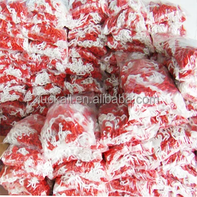 Green Fluorescent Chain Red Plastic For Traffic