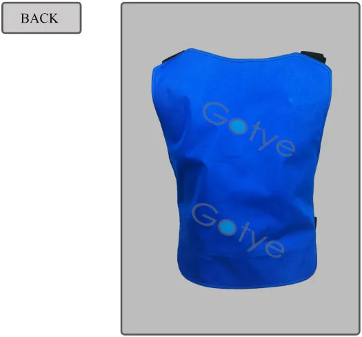 Синий пресс Тактический NIJ IIIA пуленепробиваемый жилет