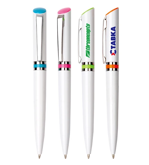 Promotional advertising Logo printed custom gift plastic ball pen