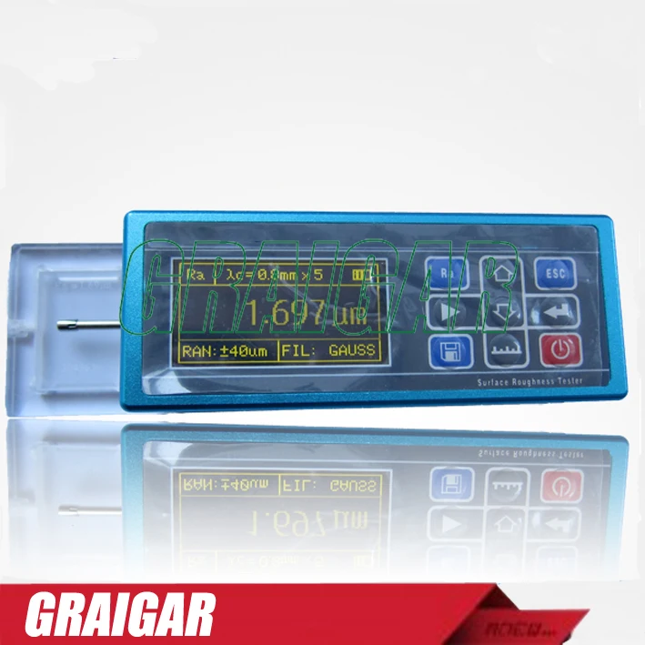 Портативный цифровой поверхности шероховатость тестер KR210 ( горячая распродажа )