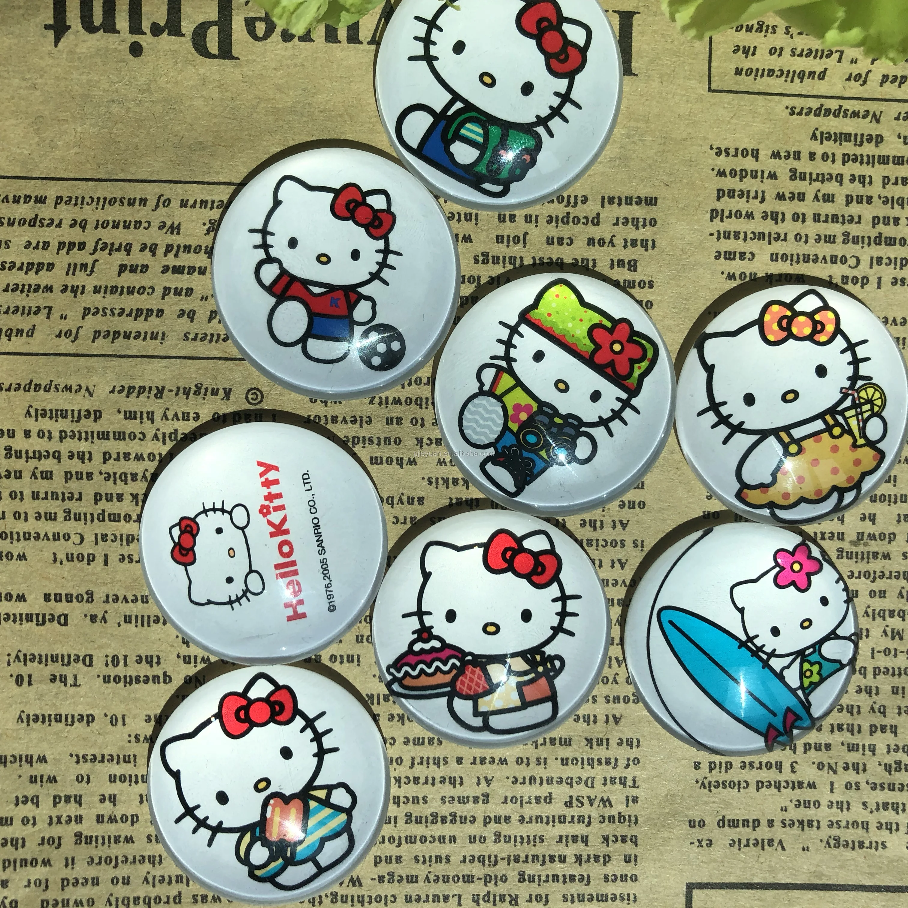 
Wholesale cheap price custom made glass fridge magnets 