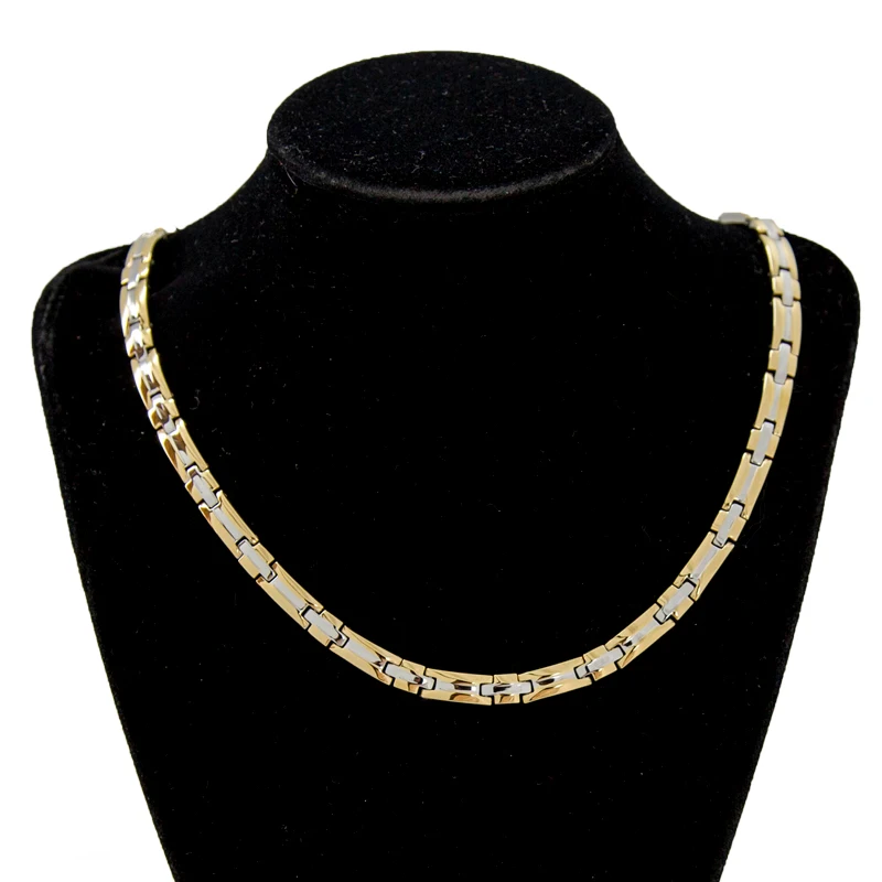 Luxury design dubai necklace 18k gold chain stainless steel jewelry