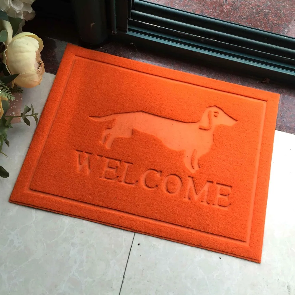 Wholesale Entry Entrance Decor Indoor Outdoor Welcome Dog Door Mats