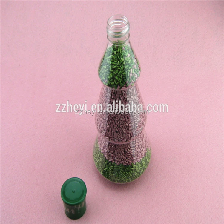 14oz 420ml Star Shape Plastic Candy Jars Wholesale