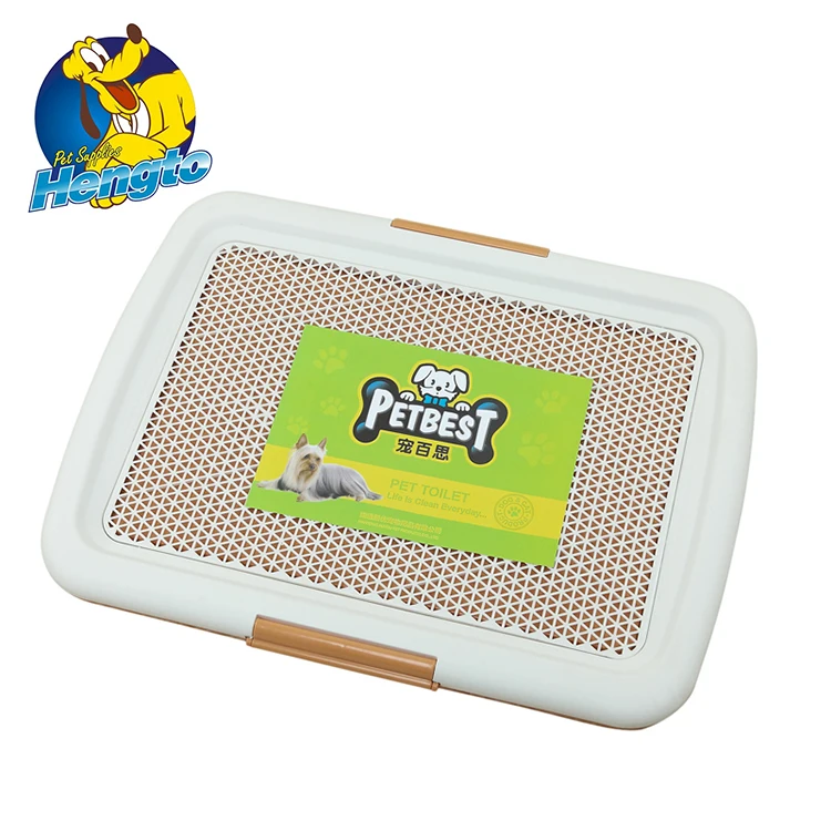 Indoor Pet Grid Toilet Dog Litter Box Pan Dog Training Tray