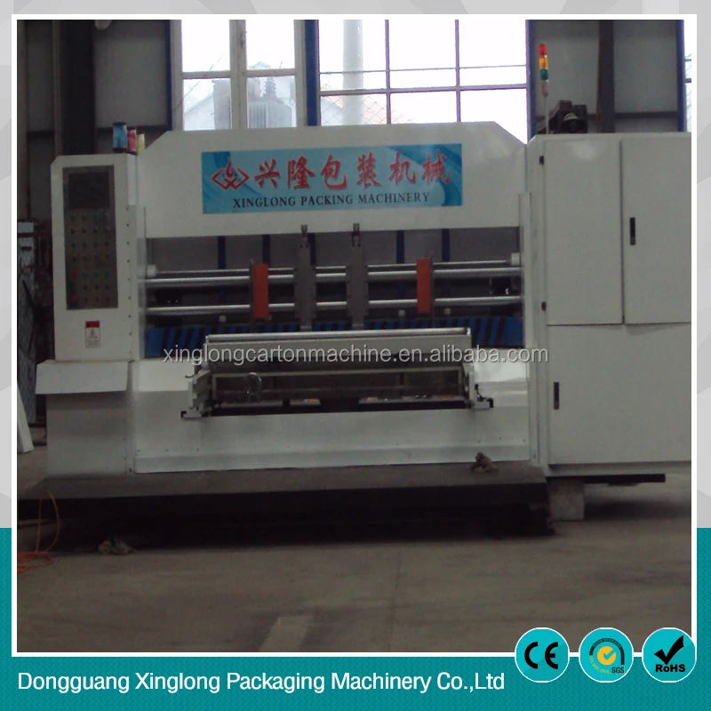 Автоматическая гофрированные коробки для пиццы машина/долбежные умереть резки