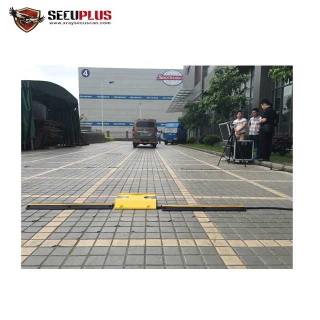 Portable under vehicle screening system scanner for vehicle inspection for checkpionts, hospital