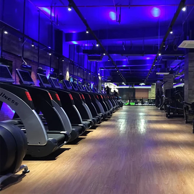 LED Screen Commercial Gym Equipment High Speed Treadmill for Home Fitness Running Belt Power Cord Automatic Oiling System MBH