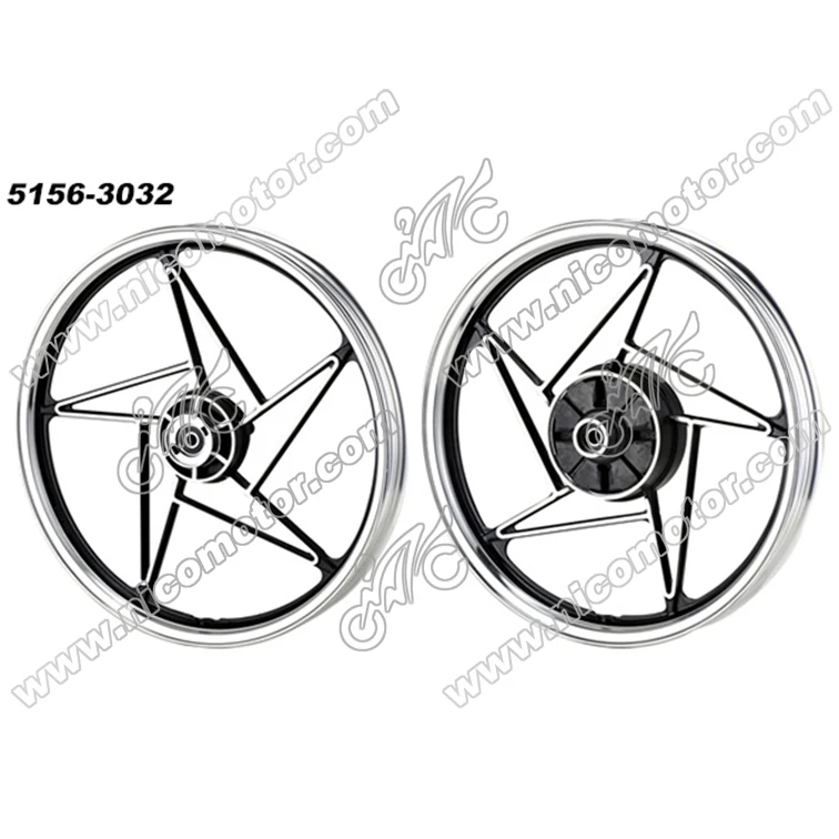 Высококачественные Мотоциклетные аксессуары мотоциклетные колесные диски из алюминиевого сплава передние или задние для JOG50 2 15-10 50-10