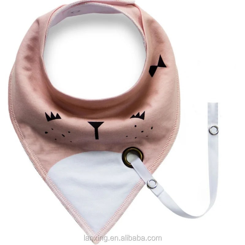 Comfortable PEVA waterproof pattern bib