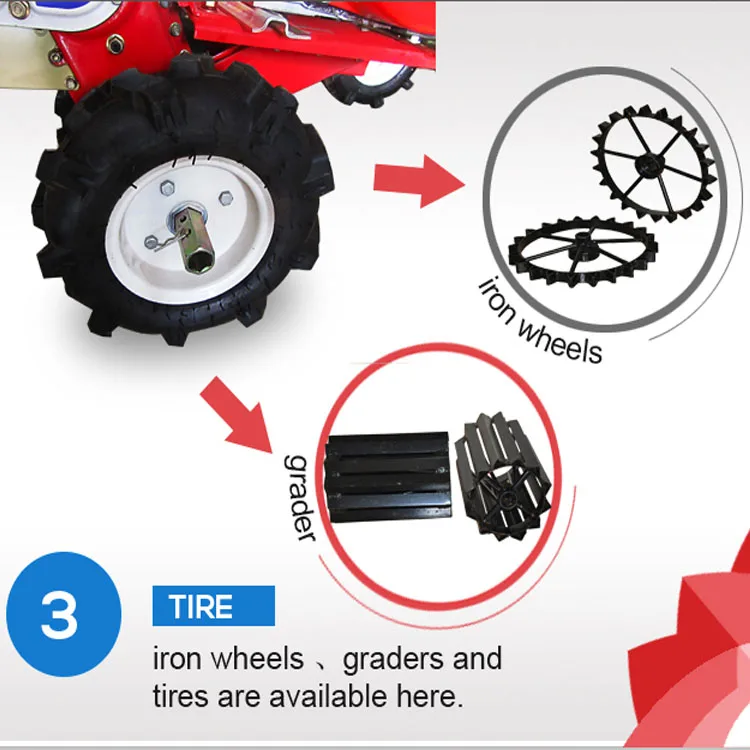 LUKE 3TG hand portable mini row agricultural crop earthing-up mini trencher garden machine cultivator cultivators for small farm