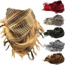 Men Winter Military Windproof Scarf Muslim Hijab Shemagh Tactical Desert Arabic Keffiyeh Scarf 100% Cotton Thickened Women Scarf