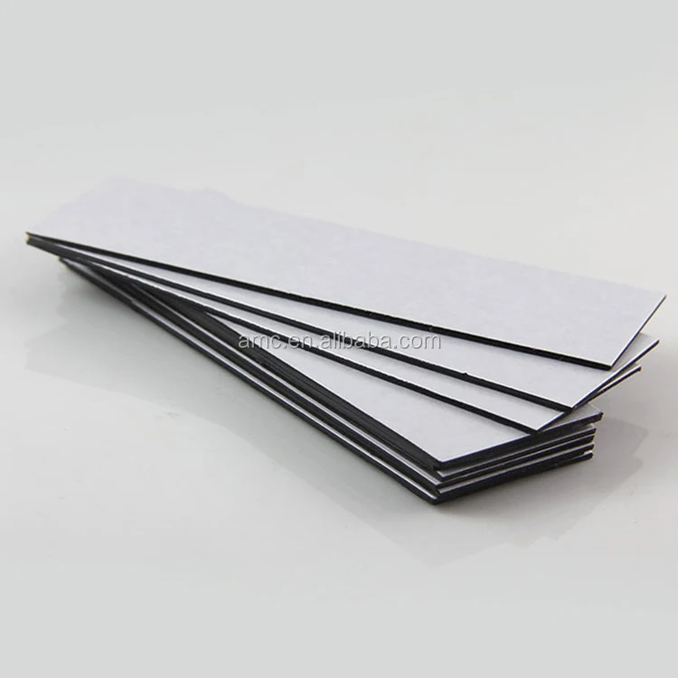 Тонкая самоклеящаяся магнитная полоса с лентой