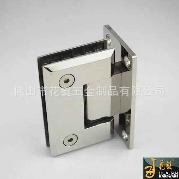 Heavy Duty Glass Adjust Self Closing Spring Loaded Door Hinge