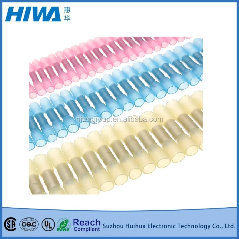 
100 PCS Waterproof Heat Shrink Fully-Insulated Terminals Electrical Wire Crimp Connectors Kit 
