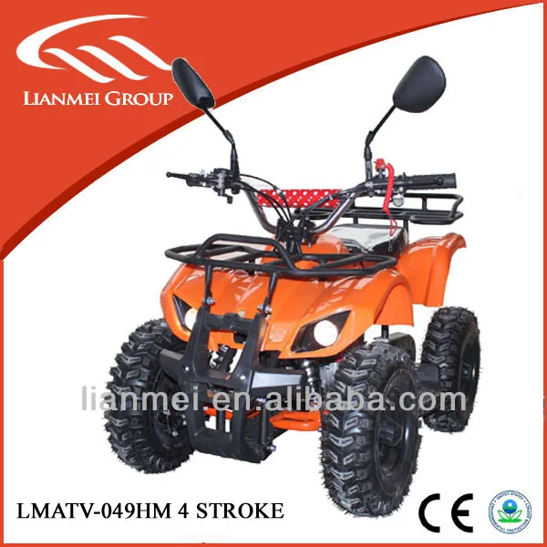  Детские 50cc квадроцикл вездеход 4 wheeler Huasheng двигатели с четырехтактный двигатель 6 