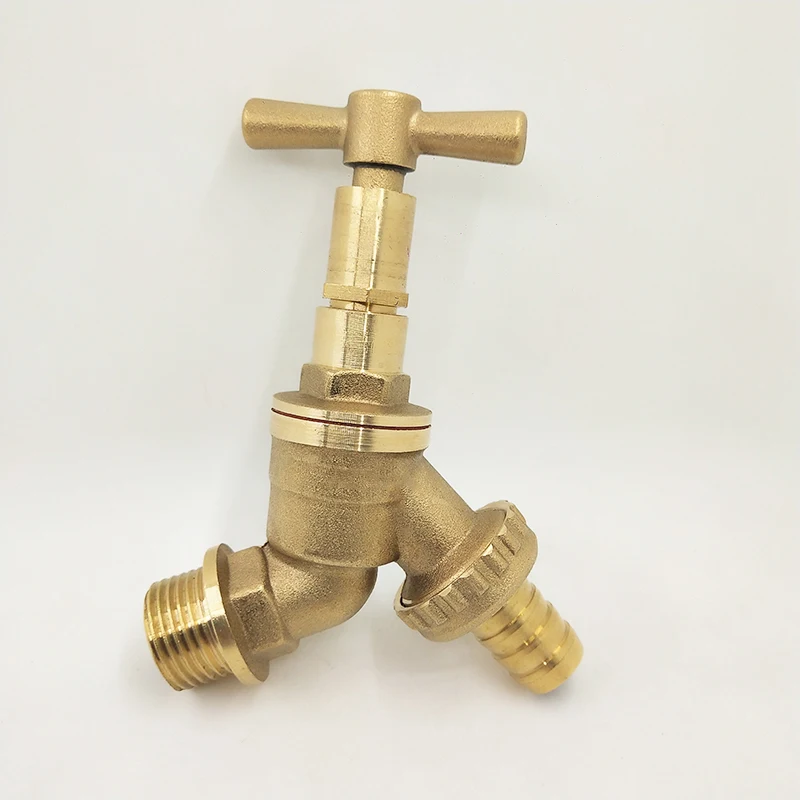 
Brass Lockshield Hose Tap Outside Garden Bib Tap 